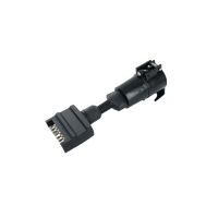 Hayman Reese Adapter Trailer Plug - 7 Pin Flat to 7 Pin Round Large