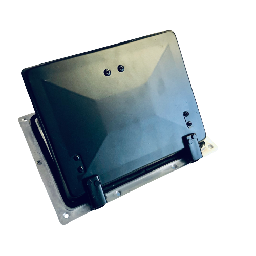 2 x Large Black pop up ROOF AIR VENTS. Trailer, Truck, Horse float