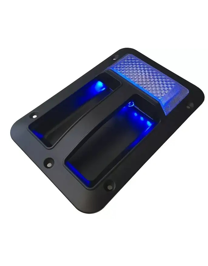 Light Up Rv Handle LED Assist Grab Handle Black (12V) CARAVAN CAMPERVAN MOTORHOME CAMPER ...