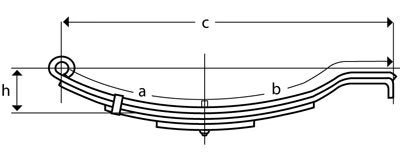 Slipper Spring - Hook End