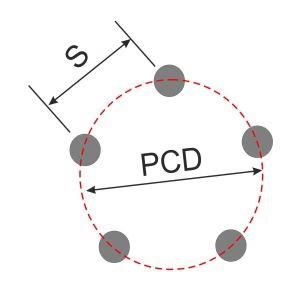 5 Stud Pattern