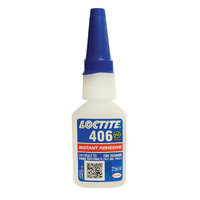 Loctite 406 - Instant Adhesive - Low Viscosity - Rubbers & Plastics - 25ml