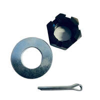 ALKO Castle Axle Nut, Pin & Washer Kit Parallel/1.5T/2T