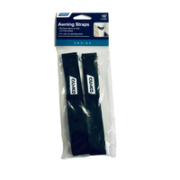 Camco Awning Hardware Strap Black 13" Length - 200-08142
