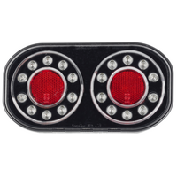 LED Autolamps Boat Trailer Tail Light - RIGHT SIDE with Licence 12V