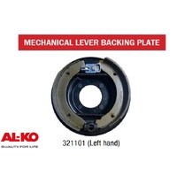 AL-KO 9" Mechanical Lever Drum Brakes Backing Plate - LEFT 