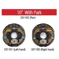 ALKO Electric Backing Plate 10" PAIR LEFT & RIGHT Hand w Park 