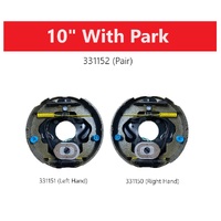 ALKO Off Road Electric Backing Plate 10" PAIR LEFT & RIGHT with Park 