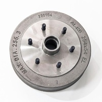 ALKO Electric Brake Hub Drum - 10" x 2 1/4" 6 Stud Landcruiser/Nissan (Drum Only)