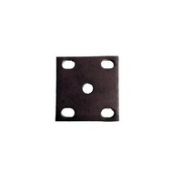 2 X ALKO Fish Plate Slotted 45 x 39 to 56mm 590415