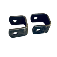 2 X ALKO Genuine 45mm Front Hanger (Suits Single Axle) - 590442