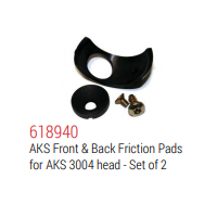 ALKO AKS Front & Back Friction Pads for AKS 3004 Head Set of 2