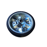 AL-KO 8" Replacement Solid Jockey Wheel Tyre Wheel Only