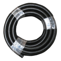 Caravan Waste Hose Corrugated Black Flexible 25mm ID / 30m Roll