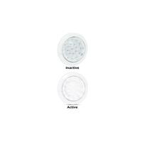  LED Autolamps 102 Series LED White Tail/ Trailer Light Clear Lens - 102W - 2 Pack
