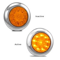 LED Autolamps 5543 Series LED Amber Indicator Trailer Light