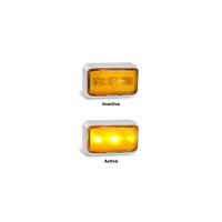LED Autolamps 58 Series Outline Side Trailer Marker Light - AMBER