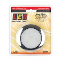 2 X LED Autolamps 7515 Series Cool White Interior Light - Caravan, Trailer - 7515C