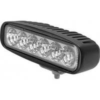 LED High Output Narrow Vehicle Flood Light 18W - Caravan, Trailer, 4WD, Machinery