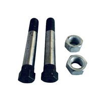 2 x BOLT 5/8 HI-TENSILE Non Greasable with Nyloc Nut