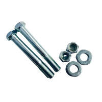 2 X Coupling Bolt 4" x 1/2" Bolts with Washer and Nut (Mechanical)