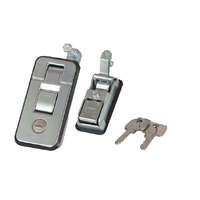 Small Chrome Compression Lock Push Latch, Tool Box, Camper RV Pop Up Trailer