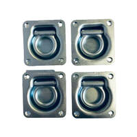 4 X Heavy Duty Lashing Ring Tie Down Point Anchor Ute Tray Box Trailer Recessed