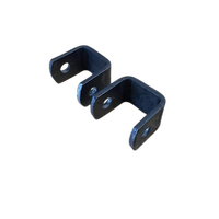2 x 45mm x 6mm Front Hanger - Suits 45mm Wide Springs with 1/2" (12.7mm) Hole