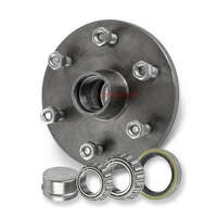2 x Trailer Hub Lazy Ford 5 Stud - Parallel Bearings 1.6T