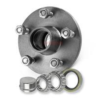 Trailer Hub Lazy Ford 5 Stud GALVANISED - LM Bearings