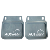 Mudflap Plastic 230mm x 218mm PAIR - GREY