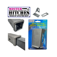 Anti Rattle Hitch Shim Kit Mister Hitches 3PC Ball Mount Tow Bar Trailer