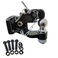 Combination Pintle Hook 6T With 50mm Tow Ball - Mister Hitches