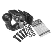 Mister Hitches Combination Pintle Hook 8T Fully Forged Low Wear with 50mm Tow Ball