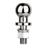 Mister Hitches Tow Ball 50mm 3.5T, Chrome, 7/8" x 60mm Shank