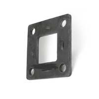 2 x Axle Brake Mounting Plate 40mm Square