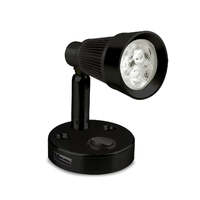 LED Autolamps Caravan Reading Light 12V with USB point Black - RL60BLKB-USB