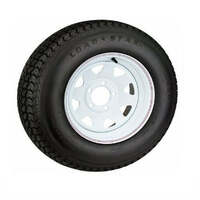 14" Ford Sunraysia Wheel - Rim And Tyre - White PICK UP ONLY