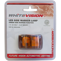 Whitevision SM62 Series Amber Lens Side LED Marker Blister